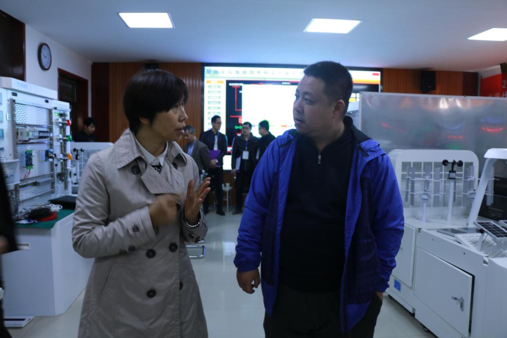 院长张晓云亲临比赛现场