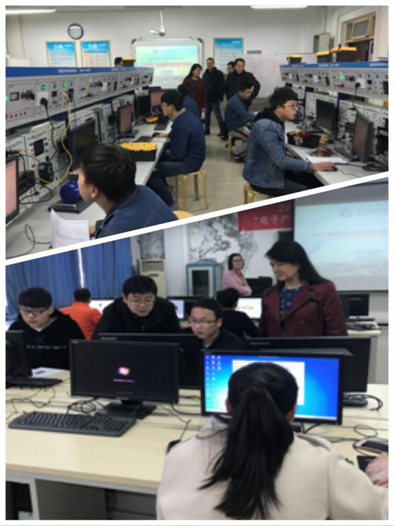 杜云书记亲临比赛现场